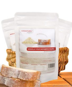 Low Carb Vanille-Kuchen, Backmischung, 155g, Konzelmann's Original Low Carb Vanille-Kuchen, Backmischung, 155g, Konzelmann's Original