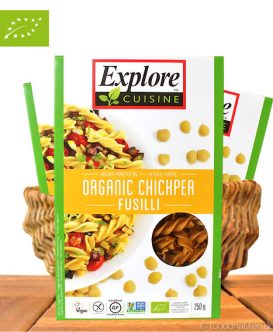 Bio Kichererbsen Fusilli, 250g, Explore Cuisine Bio Kichererbsen Fusilli, 250g, Explore Cuisine