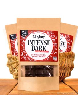 Chokay - Dunkle Schokolade, Intense Dark, Ohne Zuckerzusatz, 100g Chokay - Dunkle Schokolade, Intense Dark, Ohne Zuckerzusatz, 100g
