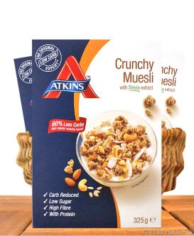 Day Break - Crunchy Müsli mit Stevia, Kohlenhydratarm, 325g, Atkins Day Break - Crunchy Müsli mit Stevia, Kohlenhydratarm, 325g, Atkins