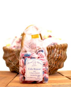 Zuckerfreie Bonbons Cola Brause, Kramer's Spezialitäten, 120g Zuckerfreie Bonbons Cola Brause, Kramer's Spezialitäten, 120g