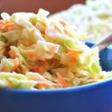 Low Carb Coleslaw Salat (Amerikanisches Dressing)