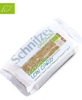 Bio Low Carb Schnitten (Kohlenhydratarmes Brot, fertig gebacken), Schnitzer, 250g Bio Low Carb Schnitten (Kohlenhydratarmes Brot, fertig gebacken), Schnitzer, 250g