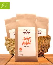 Bio Sojamehl, Getoastet & Glutenfrei, Bauck Hof, 350g Bio Sojamehl, Getoastet & Glutenfrei, Bauck Hof, 350g